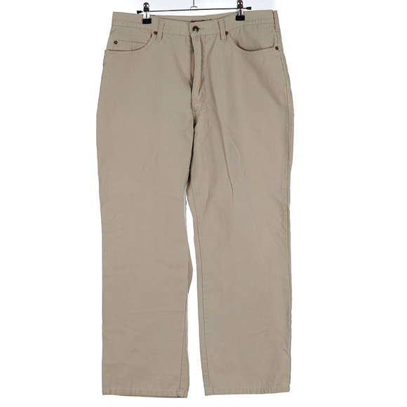 Guide Gear Khaki Outdoor Pants No Size Tag (see measurements) - Picture 1 of 6